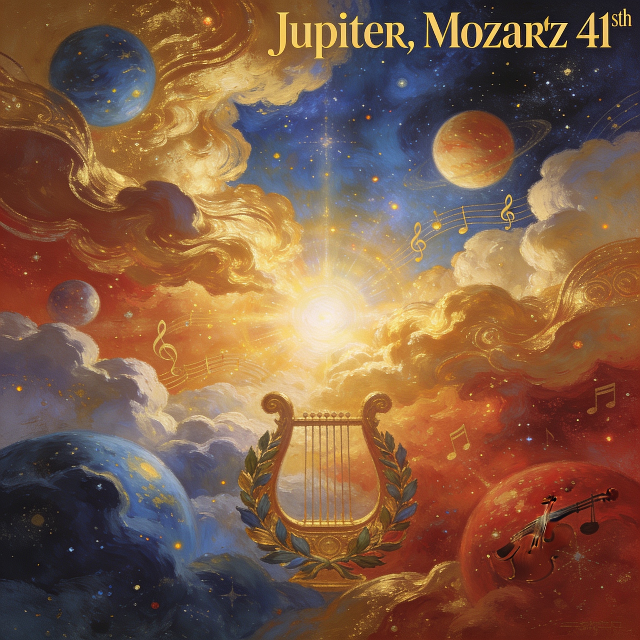 Cover of Jupiter Reimagined (after Mozart 41st)