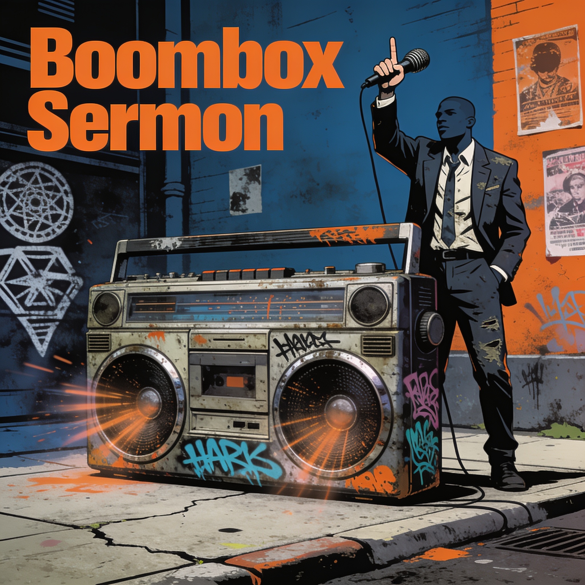 Cover of Boombox Sermon