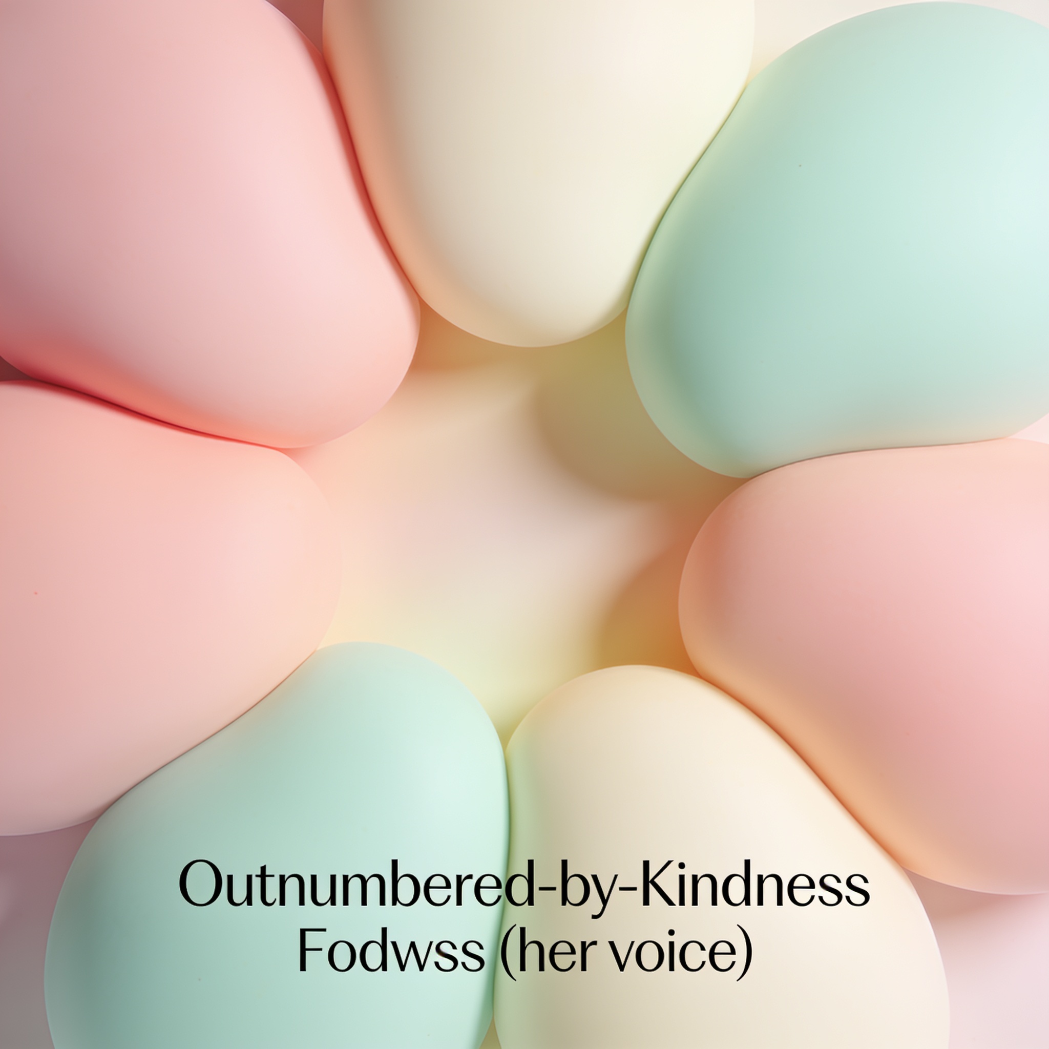 Cover of Outnumbered-by-Kindness (her voice)
